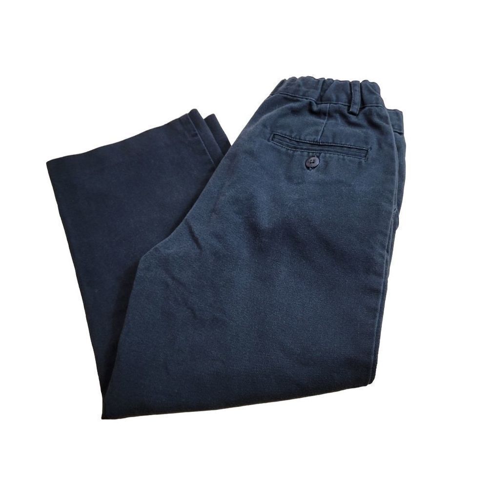 Austin pleated navy uniform pants 7